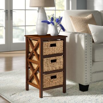 Tủ ba ngăn cói 003 -  Three Compartment Sedge Cabinet 003