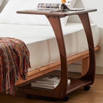 Bàn đọc sách bánh xe đa năng 0025 - Wheeled End Table 0025