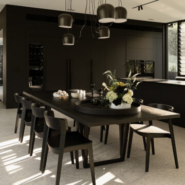 Bàn ăn Onyx Black 0026 - Onyx Black Dinning Table 0026