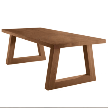 Bàn ăn vân sồi  tự nhiên Onyx Walnut 0030 – Onyx Walnut Dinning Table 0030